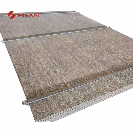 광업 및 건설, 시멘트용 크롬 카바이드 오버레이 마모 버킷 착용